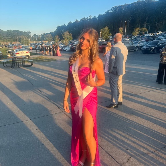 GB girls Dresses & Skirts - GB Girls Hot Pink Prom Dress
